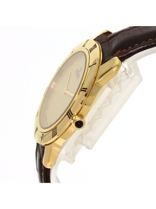 Fendi Round Face Watch Leather main image 15
